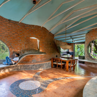 Eco-friendly rustic interior design with natural lighting - Sustainable, eco friendly, biophilic architects in Mumbai, India