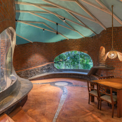 Eco-design interior with natural elements - Farmhouse in Alibag - Sustainable, eco friendly, biophilic architects in Mumbai, India
