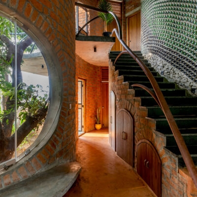 Eco-friendly interior design with natural elements - Farmhouse in Alibag - Sustainable, eco friendly, biophilic architects in Mumbai, India.