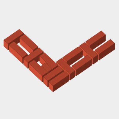 rat trap bond brick laying