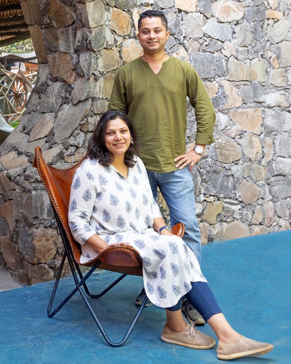 Founders of Blurring boundaries - Prashant Dupare Shriya Parasrampuria