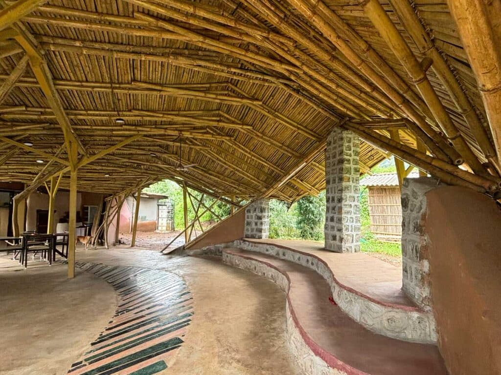 Community living architecture near mumbai - public space
