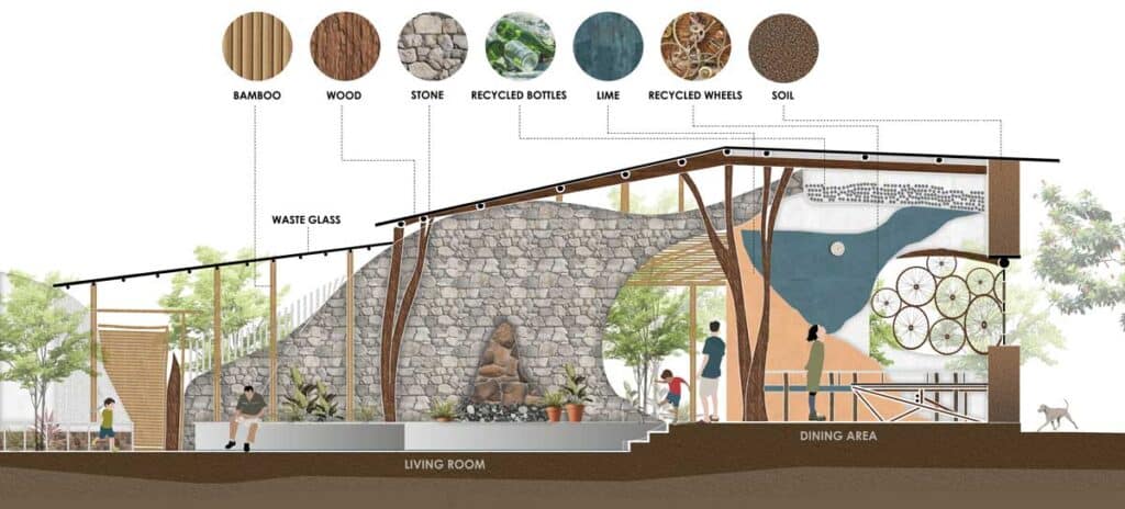 Maativan wada section