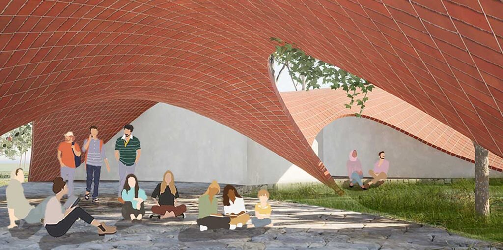 Community project at wada catalan structure internal