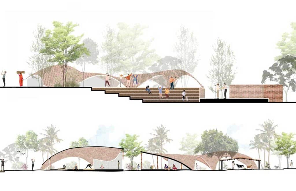 Community space near mumbai drawing