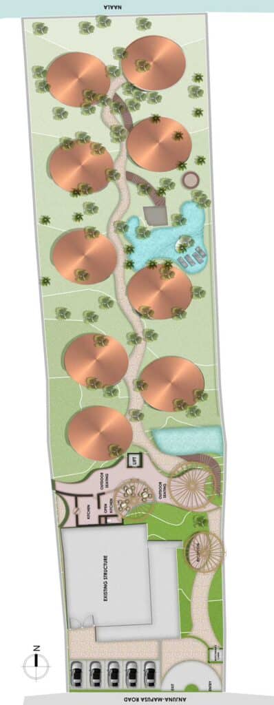 Goa resort site layout