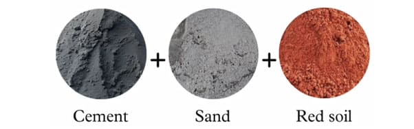 Rammed earth materials 2