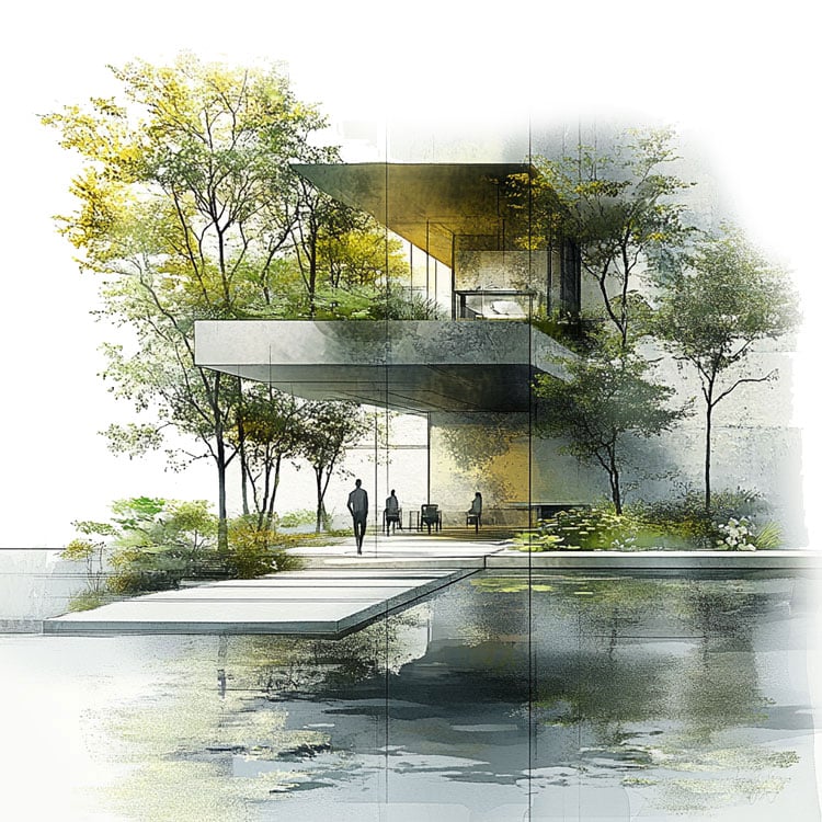 Biophilia in urban architecture